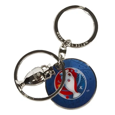 Image of Replica Football Trophy Keyring Euro 2016 France Official Collection