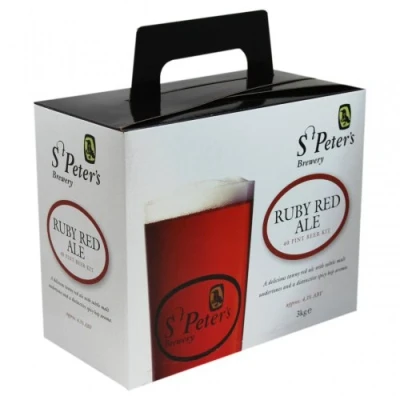 Image of St Peters Ruby Red Ale Beer kit