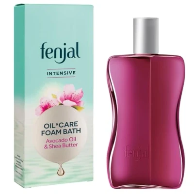 Image of Fenjal Intensive Oil &amp; Care Foam Bath, Luxurious Bubbles, Nourished Skin, Bergamot Vanilla, 200 ml