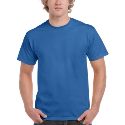 Image of Gildan Men&#039;s Crew Neck Short SleeveT Shirt, Blue (Royal), XXXX Large