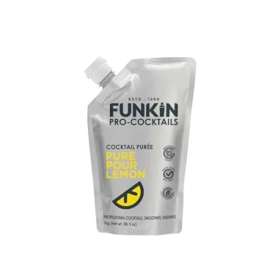 Image of Funkin Pro Pure Pour Lemon Fruit Puree, 1 kg
