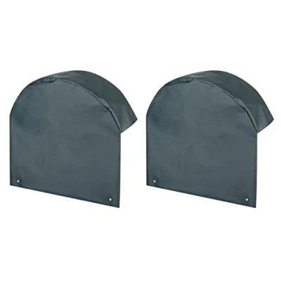 Image of 2 x Wheel Cover Tyre Protective Caravan Motorhome Trailer 65 67 cm for 14 and 15 Inches