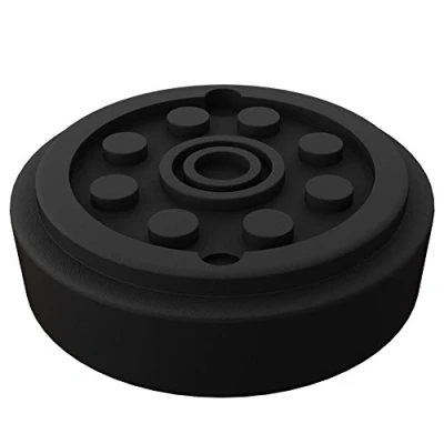 Image of DEUBA® Car Jack Rubber Pad Top XL Non Slip Heavy Duty Tops For Majority Common Models Trolley Lift Workshop Garage Tyre Change Equipment 52mm x 14mm