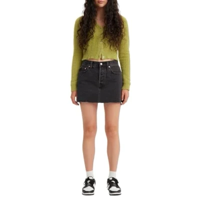 Image of Levi&#039;s Women&#039;s Icon Skirt, There&#039;S A Storm Coming, 24W