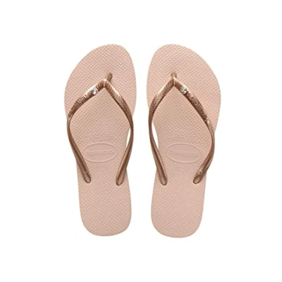 Image of Havaianas Women&#039;s Flip Flop, Ballet Rose, 1/2 UK