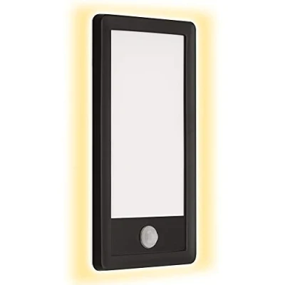Image of Telefunken LED outdoor wall light Nizza, Ø 28cm, white, 4,000K