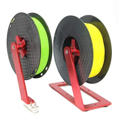 Image of Zeberoxyz 3D Printer Filament Holder Rotate Spool with Base Mount Rack Bracket Used for TPU PLA ABS Nylon Wood (Rotate Base)