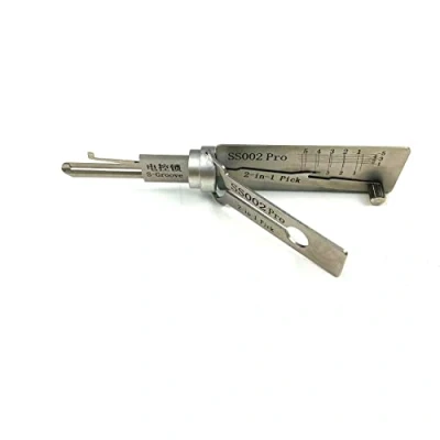 Image of SS002 Tools Lock Pick Tool for S Groove Door Lock,Pro 2 in 1 Decoder and