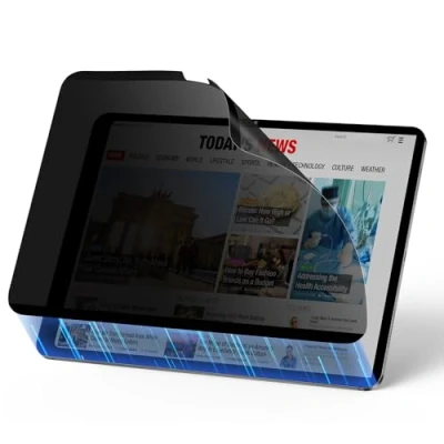 Image of ESR Screen Protector for iPad Pro 11 Inch (2024) M4, Removable Magnetic Privacy Film with 30 Degree Anti Spy Filter, Detachable and Reusable, Matte Finish