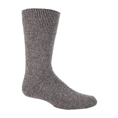 Image of HEAT HOLDERS Mens Thick Heavy Winter Warm 2.7 TOG Short Thermal Wool Rich Socks (6 11 uk, Stone (S.Wool))