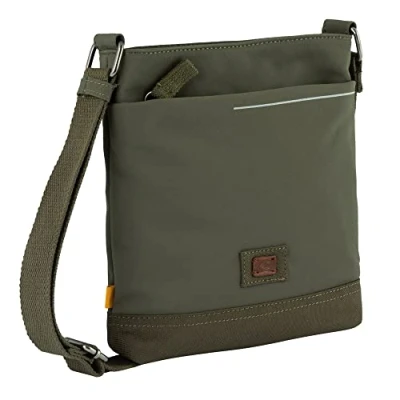 Image of camel active Men&#039;s City Bb6 Shoulder Bag, khaki, 23,0 x 4,5 25,0, purse