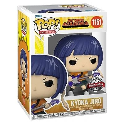 Image of Funko Pop! Animation: My Hero Academia (MHA) Jirou With Guitar Collectable Vinyl Figure Gift Idea Official Merchandise Toys for Kids &amp; Adults Anime Fans