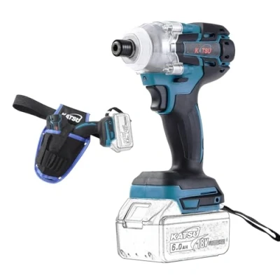 Image of KATSU FIT BAT 21V 18V Cordless Brushless Impact Screwdriver, 1/2 Inch 400Nm Power Drill Driver with Motor, Without Battery or Charger 102477