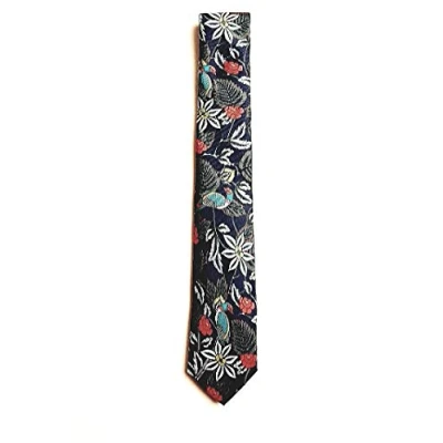 Image of Ted Baker PIGEON Floral Print Silk Tie
