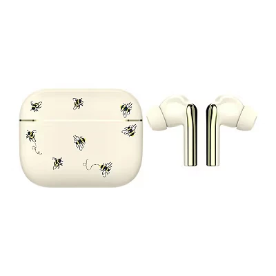 Image of VQ Skylark Wireless Bluetooth Earbuds Cath Kidston Bees, Cream,Patterned