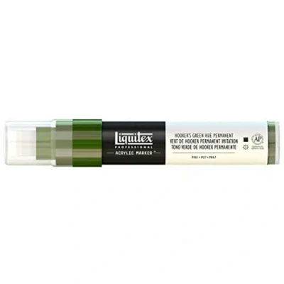 Image of Liquitex Professional Paint Marker with 8 15 mm Wide Nib Hookers Green