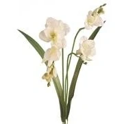 Image of 65cm Artificial Freesia Cream/Green