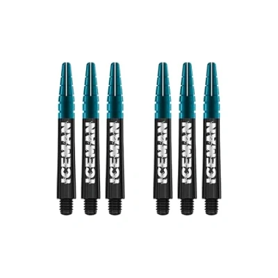 Image of RED DRAGON Gerwyn Price World Champion SE Nitrotech Black Intermediate Dart shafts 2 sets per pack (6 in total)