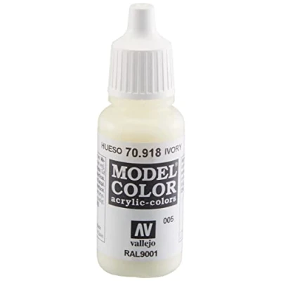 Image of Vallejo Model Color 17 ml Acrylic Paint Ivory