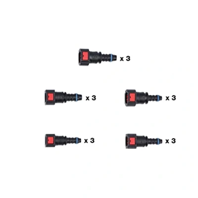 Image of Connect 34227 Assorted Straight AdBlue® Quick Connectors 15pc