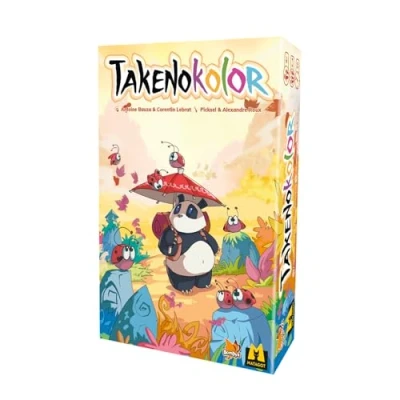 Image of Asmodee Matagot Takenokolor Board Game for Children, Adults and Family Colouring from 8 Years 2 to 4 Players 20 Minutes French Version