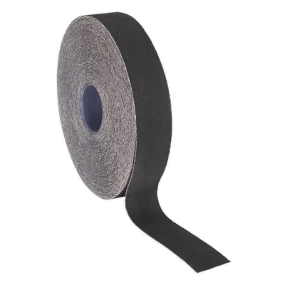 Image of Sealey Emery Roll Blue Twill 25mm x 50m 80Grit
