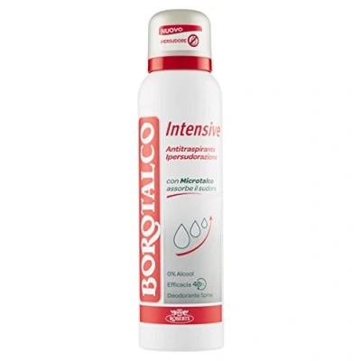 Image of 3x ROBERTS BOROTALCO Deodorant Deo Spray Intensive Freshness 150ml 0% Alcohol!