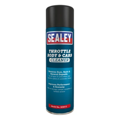Image of Sealey Throttle Body &amp; Carburettor Cleaner 500ml