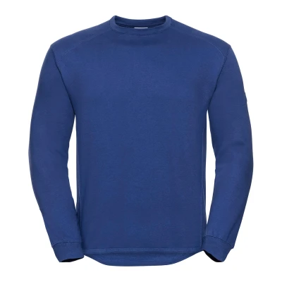 Image of Russell Athletic Unisex Adult Heavyweight Sweatshirt (Bright Royal Blue) Navy/Blue Size X Large