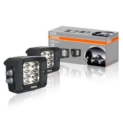 Image of LEDriving CUBE VX80 SP, OFF ROAD LED work lights, high beam, spot, 1300 lumens, light beam up to 114 m, rectangular performance spot duo pack (2 pieces)