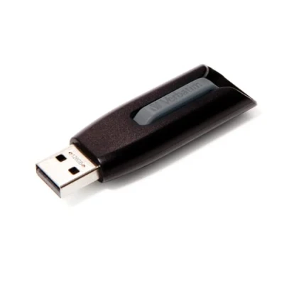 Image of Verbatim 49189 128GB V3 Store n Go USB 3.0 Flash Drive Grey
