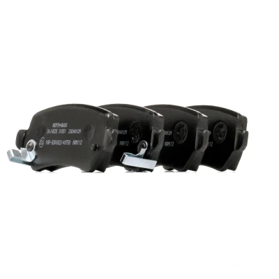 Image of 1605967, 1605995, 93170602, 93176118, 93179164 Brake pad set HERTH+BUSS JAKOPARTS J3610525 Rear Axle with acoustic wear warning VAUXHALL: Zafira Mk2