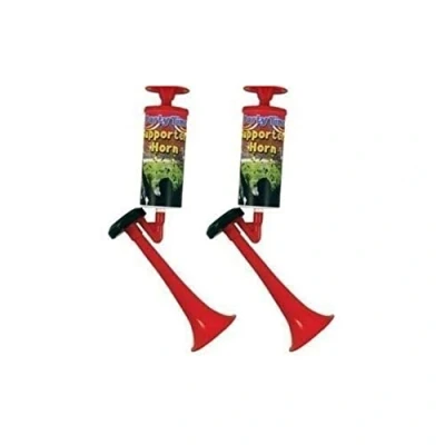 Image of PNJB Air Horn Hand Pump Extremely Loud Football Festival Fog Loud! New Big Model, Gasless with Action, For Stag Parties, Rugby Matches, Parties (2 Pcs)