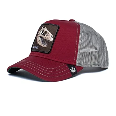 Image of Goorin Bros. Extinct Maroon Trucker Cap One Size