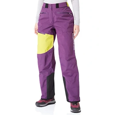 Image of Rock Experience REWP03472 SCANDIA EVO Pants Women&#039;s 0885 ROSE SMOKE+1991 POMEGRANATE M