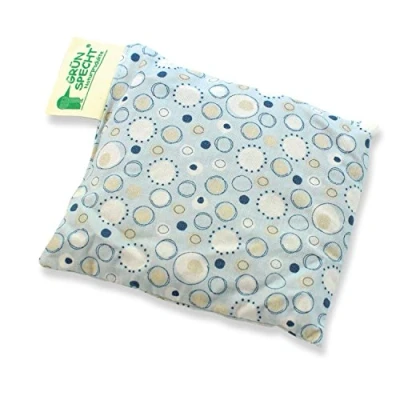 Image of Grünspecht grape seed cushion pastel blue