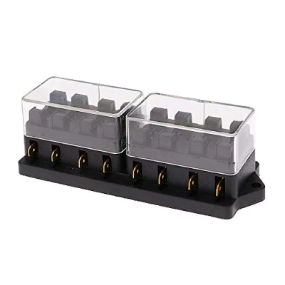 Image of Mintice Car Vehicle Auto 8 Way Blade Fuse Holder Circuit Standard ATO Box Block 12V 24V Waterproof Protection Truck Automotive