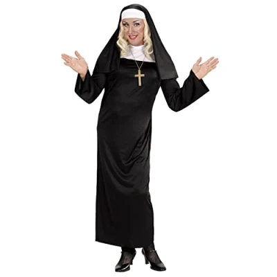 Image of Widmann 11008455 Carnival Costume, Black, XL