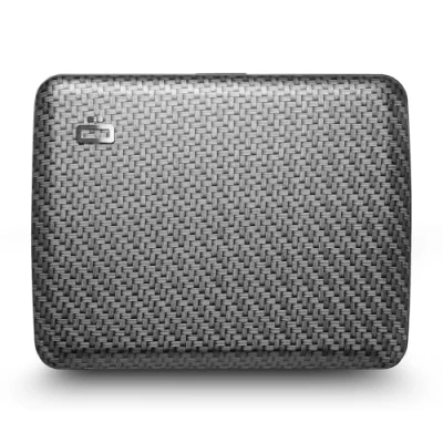 Image of ÖGON Aluminium Wallet Smart case V2 Large Version Hidden Compartment for Coins and banknotes RFID Blocking Card Holder Up to 10 Cards, Receipts Tickets