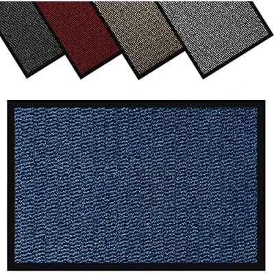 Image of GULLAMBO Heavy Duty Non Slip Entrance Door Mat Indoor And Outdoor 140cm x 80cm Doormat Kitchen Office Use Mat, Highly Absorbent Dirt Trapper Multicolor Barrier Washable