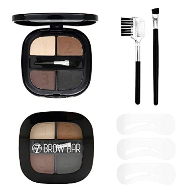 Image of W7 Brow Bar Eyebrow Stencil Kit