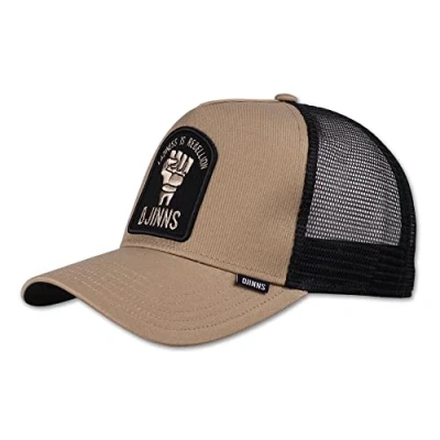 Image of Djinn&#039;s Trucker HFT Rebellion Cap, Size: One Size, Beige
