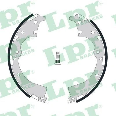Image of 044950K010, 044950K060, 044950K100, 0449525060, 0449526090 Brake Shoes LPR 06970 254mm 50mm TOYOTA: HILUX 3 Pick up, 6 up