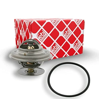 Image of 0004749727, 0004807495, 0004831780, 004749727, 004807495 Engine thermostat FEBI BILSTEIN 23466 75C with seal ring