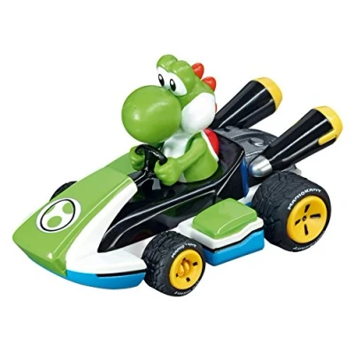 Image of Carrera Mario Kart GO 20064035 Nintendo 8 Yoshi Slot Car, Multicolor