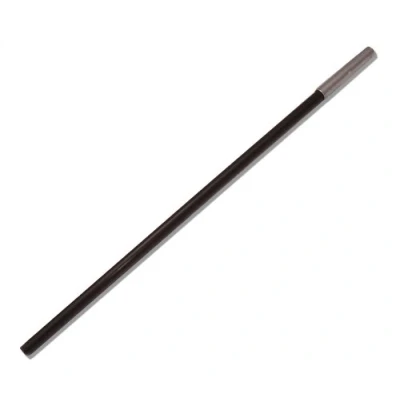 Image of Universal 7.9mm Black Fibreglass Tent Pole Section with Ferrule
