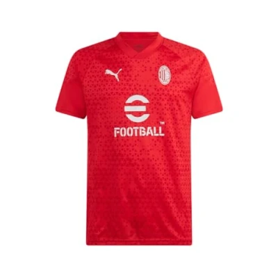 Image of AC Milan Maglia Training 23/24 T Shirt, for All Time Red/Feather Gray, XL