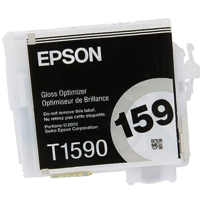 Image of Epson T1590 Gloss Optimiser, Ink Optimiser Cartridge, Multi coloured, Genuine