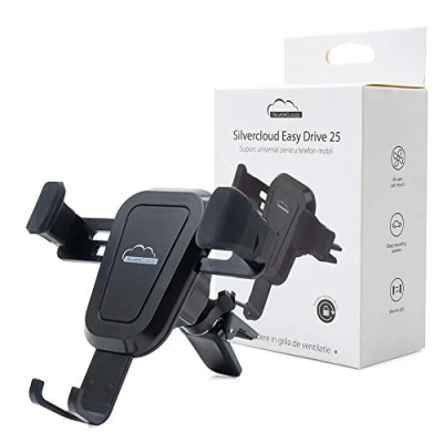 Image of SilverCloud Universal Support Easy Drive 25 Mobile Phone in Ventilation Grille