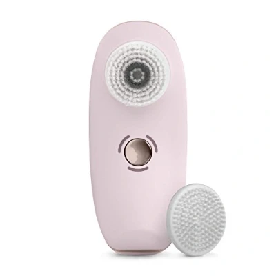 Image of Magnitone London BareFaced 2 Vibra Sonic Face Cleansing and Massaging Brush Rechargeable Electric Facial Brush, Pink